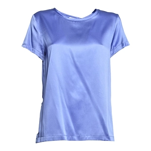 Solotre Short-Sleeve Satin T-Shirt
