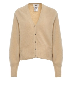 Solotre V-Neck Buttoned Knitted Cardigan