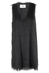 Textured Sleeveless Dress