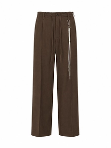 Song For The Mute Drawstring Wide Leg Pants