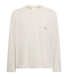 Song For The Mute Striped Crewneck Sweatshirt