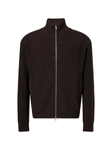 Song For The Mute Zip-Up High Neck Cardigan