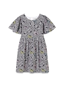 Sonia Rykiel Graphic Print Flared Dress