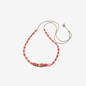 Bijoux Glass Bead Necklace