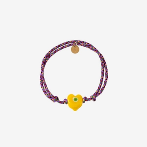 Sorbet Island Guardian Heart Beaded Bracelet