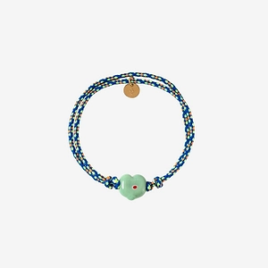 Sorbet Island Guardian Heart Beaded Bracelet
