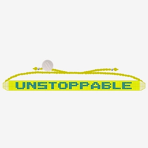 Unstoppable Glass Bead Bracelet