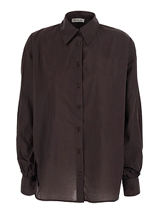 Antonia Voile Long-Sleeve Blouse