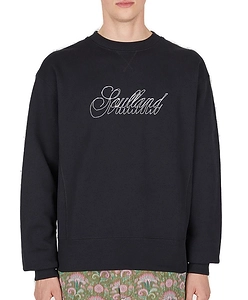 Soulland Logo Embroidered Crewneck Sweatshirt