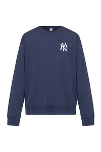 Sporty & Rich Logo Printed Crewneck Sweatshirt