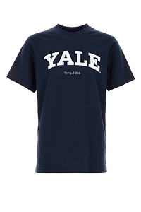 Sporty & Rich Yale Printed Crewneck T-Shirt