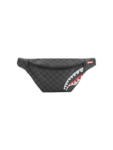 Checkered Shark Belt Bag