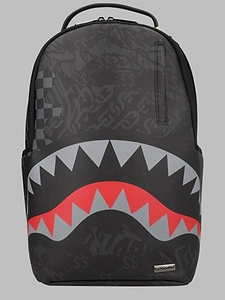 Sprayground Kids 4 Am Shark Print Backpack