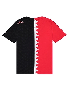 Sprayground Kids Shark Panel Logo T-Shirt