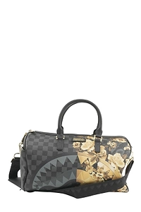 Pattern-Printed Mini Duffle Bag