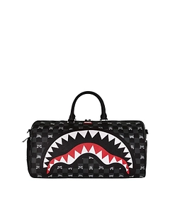 Peeking Character Check Duffle Bag