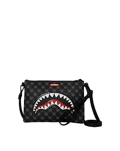Shark Mouth Check Clutch Bag