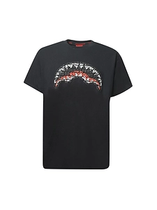 Shark Print Oversized T-Shirt
