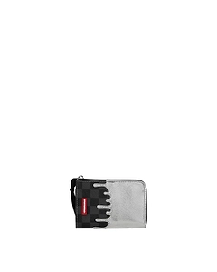 Silver Side Drip Shark Wallet