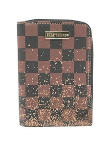 Sprayground Zip-Around Check Wallet