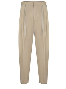 State Of Order Drawstring Waist Tapered Pants