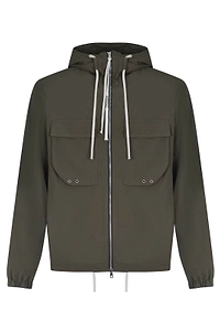 State Of Order Flap-Pocket Hooded Jacket
