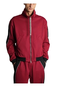 State Of Order High Collar Panelled Sweatshirt