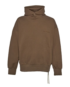 State Of Order Long Sleeved Logo Embroidered Hoodie