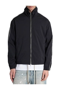 State Of Order Piped-Trim Zipped Jacket