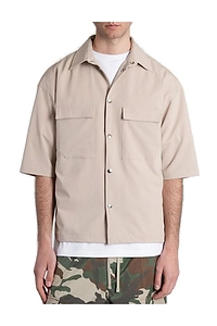 State Of Order Short-Sleeved Boxy Fit Shirt