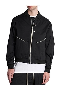 State Of Order Zip-Fastening Logo Patch Bomber Jacket