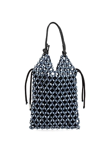 Karla Beaded Bucket Bag