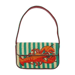Tommy Beaded Shoulder Bag