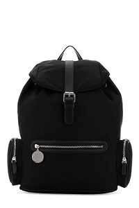 Stella Mccartney Dartmoor Logo Charm Backpack