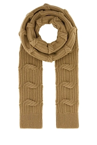 Stella Mccartney Falabella Cable-Knit Scarf