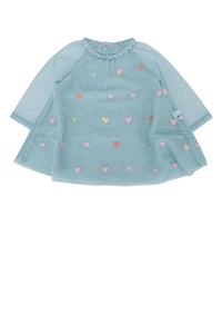 Stella Mccartney Kids Long Sleeve Crewneck Dress