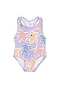 Stella Mccartney Kids Printed One Piece Swimsuit
