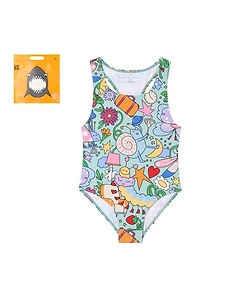 Stella Mccartney Kids Printed Swimsuit