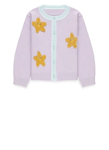 Stella Mccartney Kids Starfish Knit Cardigan