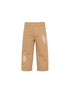 Stella Mccartney Kids Turn-Up Hems Straight-Leg Trousers