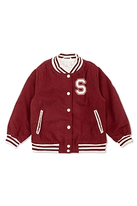 Stella Mccartney Kids Varsity Bomber Jacket