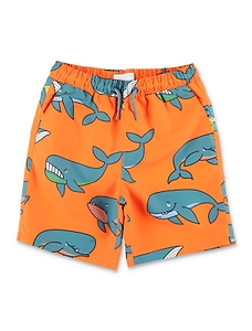 Stella Mccartney Kids Whale Print Beach Shorts