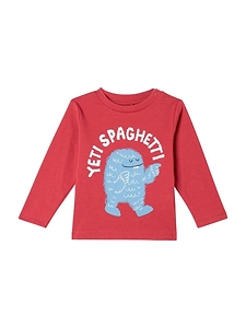 Stella Mccartney Kids Yeti Printed Crewneck T-Shirt