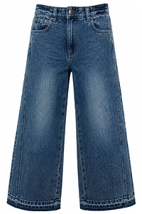 Stella Mccartney Kids Wide Leg Denim Jeans