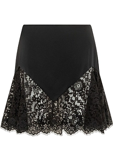 Stella Mccartney Lace-Trim Skirt