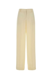 Stella Mccartney Pleated Straight Leg Trousers