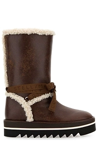 Stella Mccartney Platform Wedge Snow Boots
