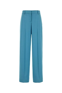 Stella Mccartney Pleated Straight Leg Trousers
