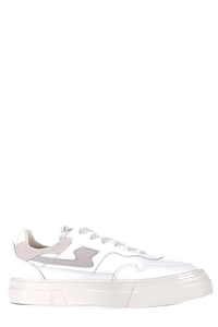 Stepney Workers Club Logo Detailed Lace-Up Sneakers