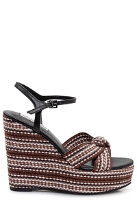 Steve Madden Aztec Platform Wedge Sandals